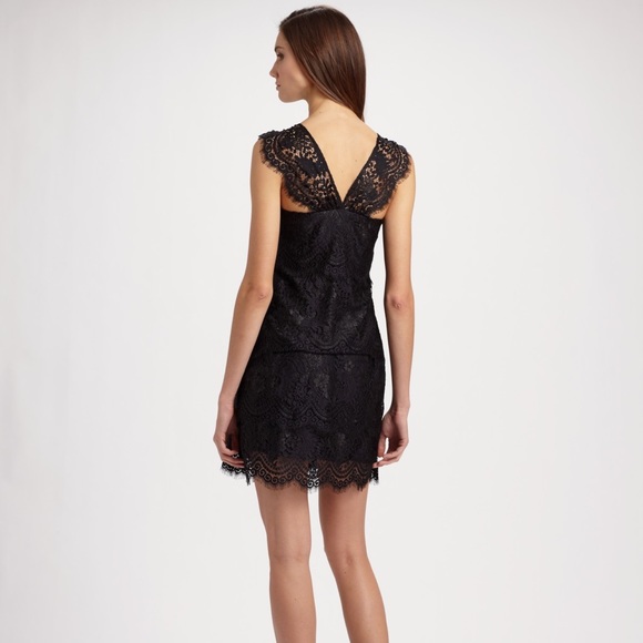 NWOT Anthropologie Leifsdottir Black Lace Dress - Picture 3 of 10